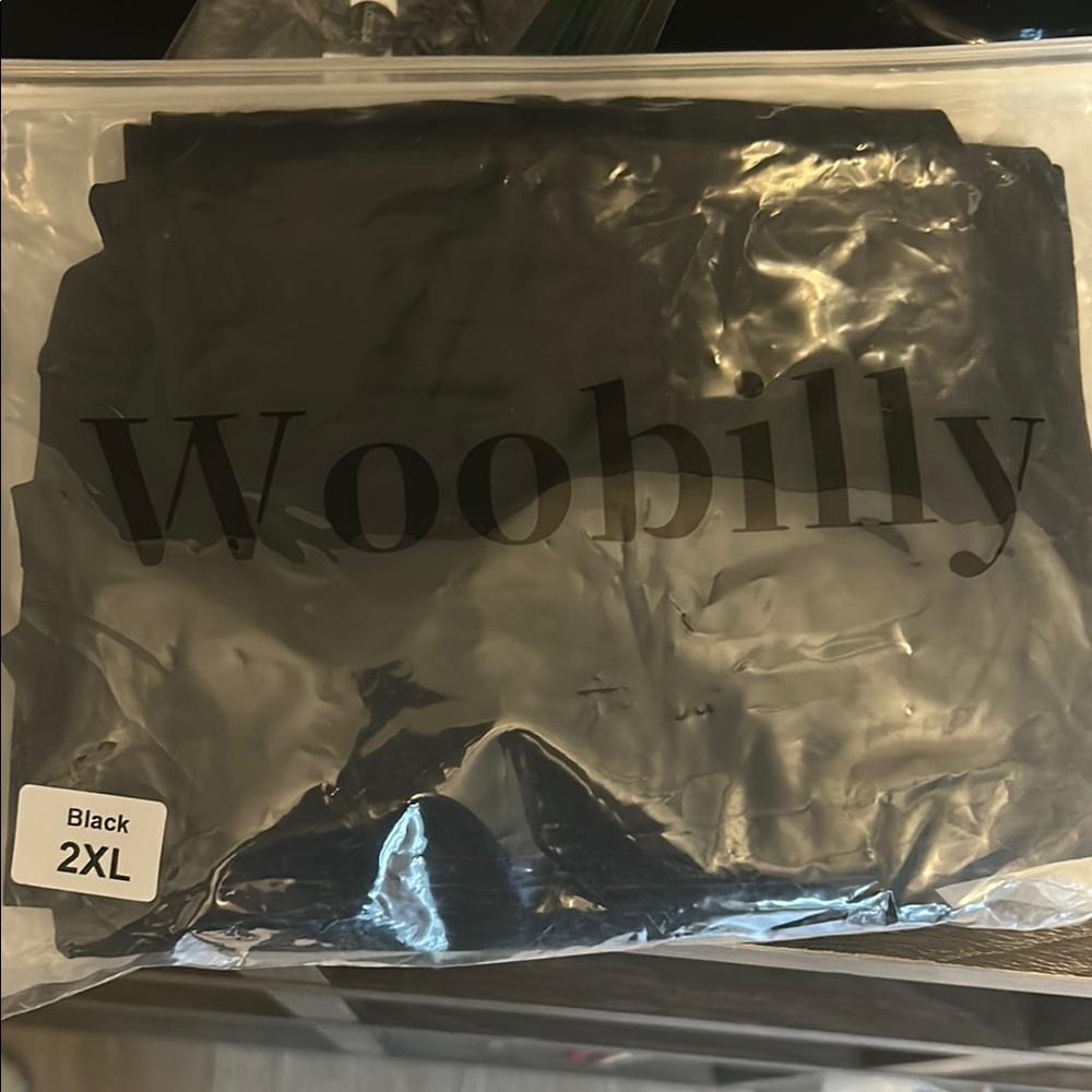 Woobilly Black 2XL Shirt